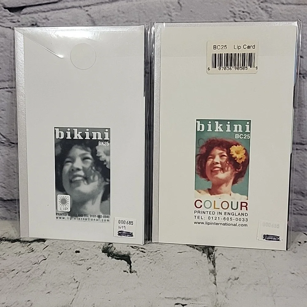Congratulations Wedding Greeting Cards Retro Photos Lot Of 4‎ Sealed By Bikini